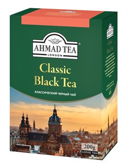 Чай "Ahmad Tea" «Классический», чёрный, листовой, 200г - фото 5920