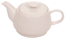 Чайник заварочный "Ahmad Tea", белый, керамический, 350 мл - фото 6763