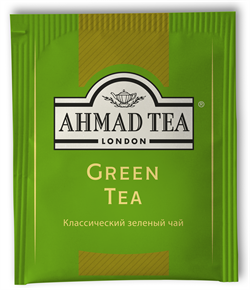 СДС-ФУДС - Чай "Ahmad Tea" Зелёный чай, в пакетиках с ярлычками в ...