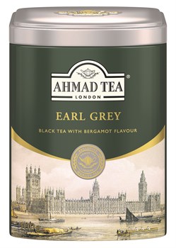 Чай "Ahmad Tea", Чай Эрл Грей, металлическая банка, 100г - фото 7235