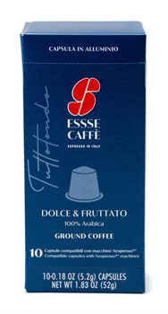 Итальянский кофе ESSSE Caffe, Tuttotondo / Туттотондо Арабика 100%, в капсулах Nespresso, 10 капсул - фото 7836