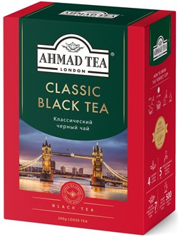Чай "Ahmad Tea" «Классический», чёрный, листовой, 200г - фото 8776