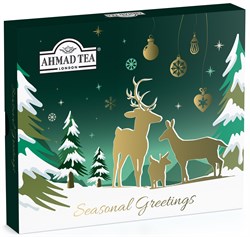 Чай "Ahmad Tea", Чайное ассорти "Wishes/Пожелания", пакетики в конвертах, 4 вкуса (20 пак) - фото 8809