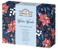 Ассорти Чайное "Winter Wonder / Зимнее Чудо", пакетики в индивидуальных конвертах, 9 вкусов, (36 пак) - фото 8858