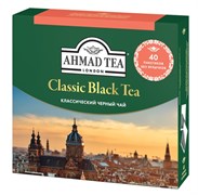 Чай "Ahmad Tea" «Классический», чёрный, в пакетиках без ярлычков, 40х2г
