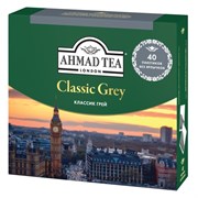 Чай "Ahmad Tea" Классик Грей, с ароматом бергамота, чёрный, в пакетиках без ярлычков, 40х2г