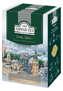 Чай "Ahmad Tea" Earl Grey, Эрл Грей, чёрный с ароматом бергамота, листовой, 200г
