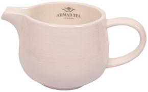 Сливочник "Ahmad Tea", белый, керамический, 100 мл