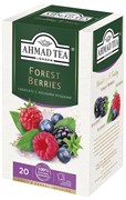 Травяной чай "Ahmad Tea" с лесными ягодами "Форест берриз", в пакетиках в конвертах из фольги 20х2г