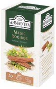 Травяной чай "Ahmad Tea" с корицей "Мэджик ройбуш", в пакетиках в конвертах из фольги 20х1,5г
