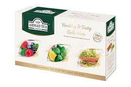 Эксклюзивный набор "Ahmad Tea Healthy&Tasty", Травяной чай, 3 пачки по 20 пакетиков в каждой