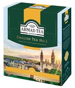 Чай "Ahmad Tea" Английский чай No.1, чёрный, в пакетиках с ярлычками в конвертах из фольги, 100х2г
